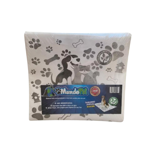 Jornal Higiênico Biodegradável 50 folhas - MundoPet